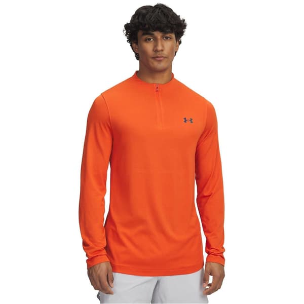 Under Armour Herr Rush Långärmad Teknisk Topp L Orange Orange L