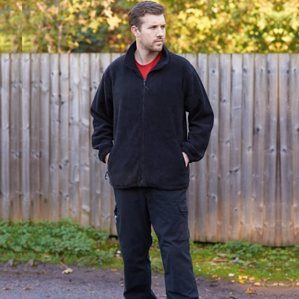 Portwest Herr Argyll Heavy Fleece Anti-Pill Jacka (F400) M Bla Black M