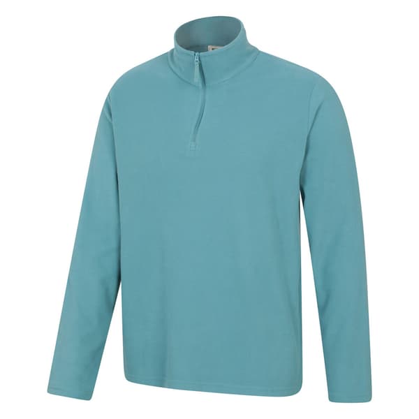 Mountain Warehouse Herr Camber II Half Zip Fleecetopp 3XL Ljus Bright Blue 3XL