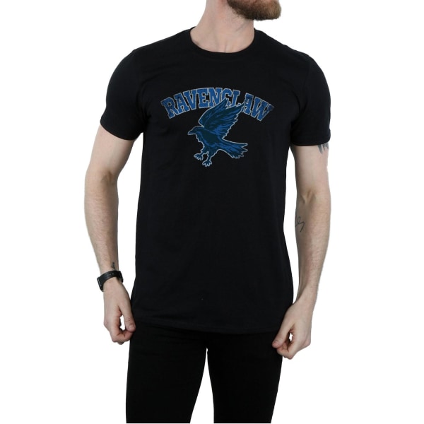 Harry Potter Mens Ravenclaw Cotton T-Shirt S Svart Black S