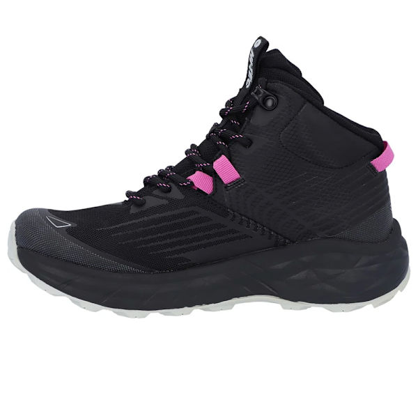 Hi-Tec Mens Fuse Trail Vattentäta Mid Cut Tränare 7 UK Svart/C Black/Cool Grey/Cyclamen 7 UK