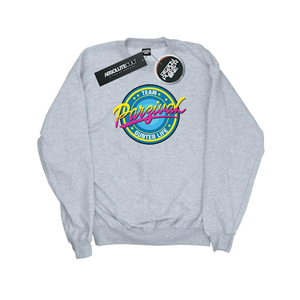 Ready Player One Dam/Dam Team Parzival Sweatshirt S Heather Grey Heather Grey S