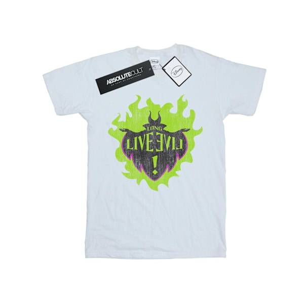 Disney Boys The Descendants Maleficent Long Live T-Shirt 9-11 år White 9-11 Years