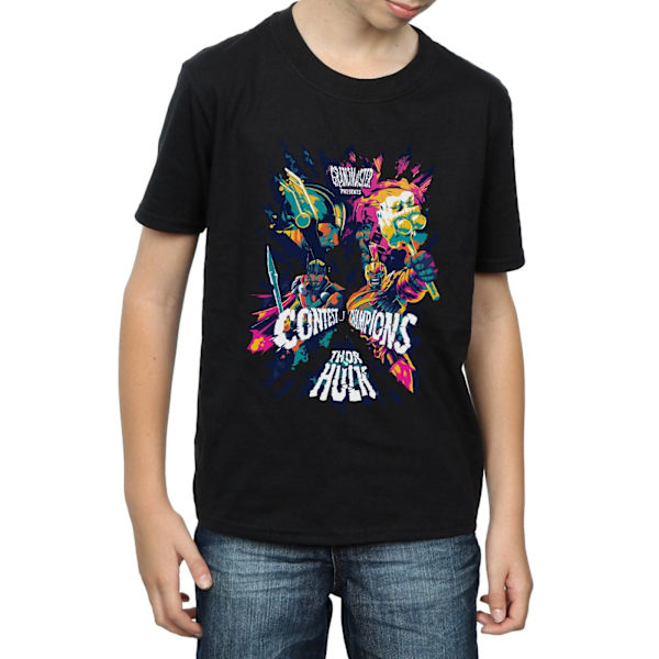Marvel Boys Thor Ragnarok Grandmaster Presents T-shirt 5-6 år Black 5-6 Years