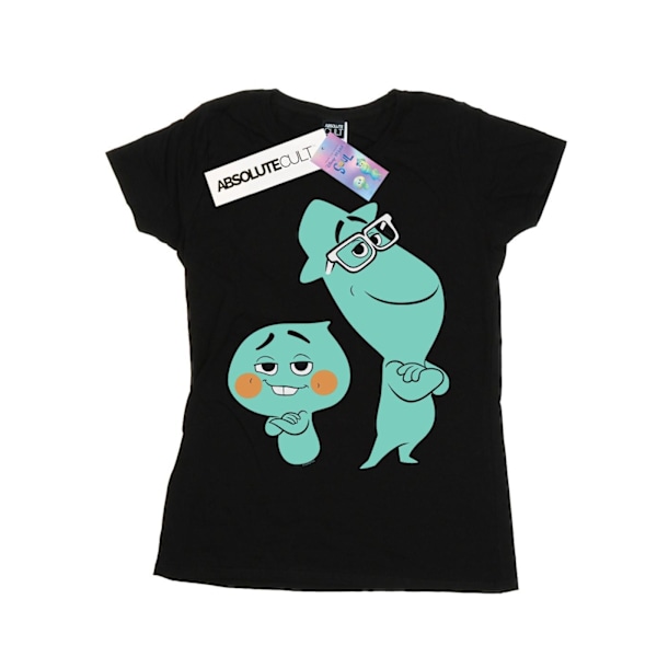 Disney Dam/Kvinnor Soul Joe Och 22 Kompisar Forever Bomull T-Shirt XL Svart Black XL