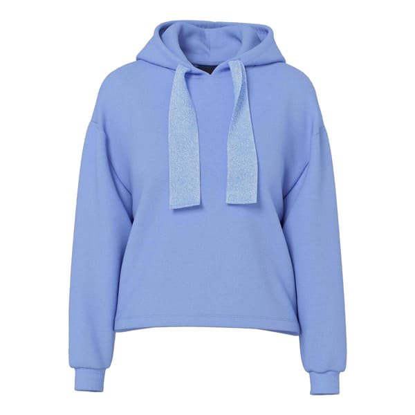 Pieces Dam/Dam Chilli Enfärgad Långärmad Hoodie XS Hydrangea Hydrangea XS