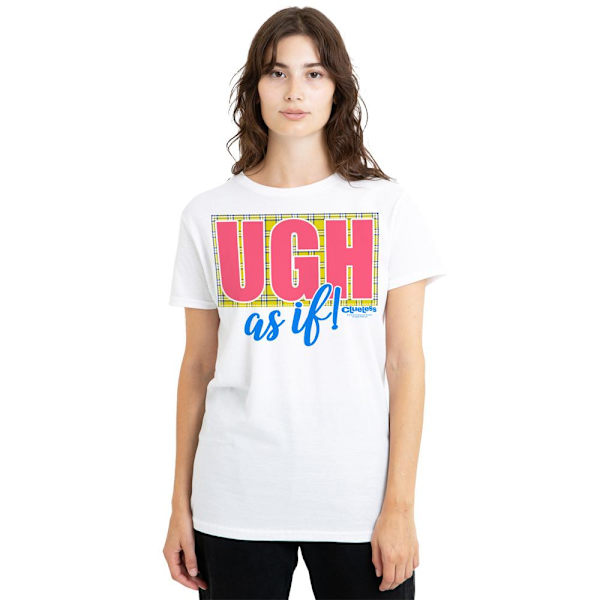 Clueless Unisex Vuxen Ugh As If T-Shirt S Vit White S