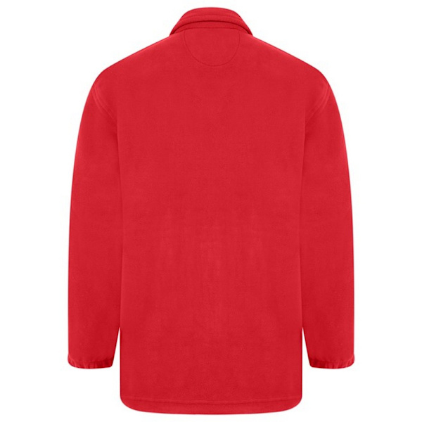 Absolute Apparel Heritage Full Zip Fleece L Röd Red L