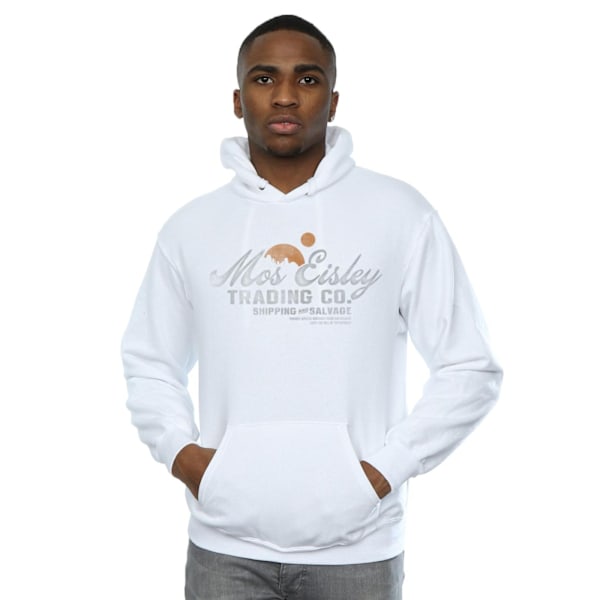 Star Wars Herr Mos Eisley Trading Co Hoodie 3XL Vit White 3XL
