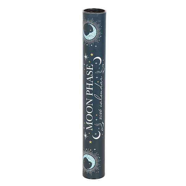Something Different 2026 Månfaser Väggkalender (12-pack) Blue One Size