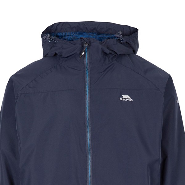 Trespass Mens Tarrant TP75 Vattentät Jacka XXL Marinblå Navy XXL