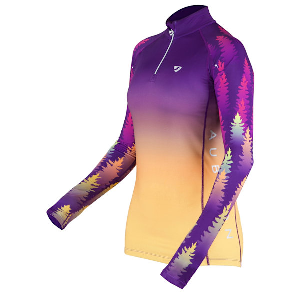 Aubrion Dam/Dam Hyde Park Forest Cross Country Skjorta L Pu Purple L
