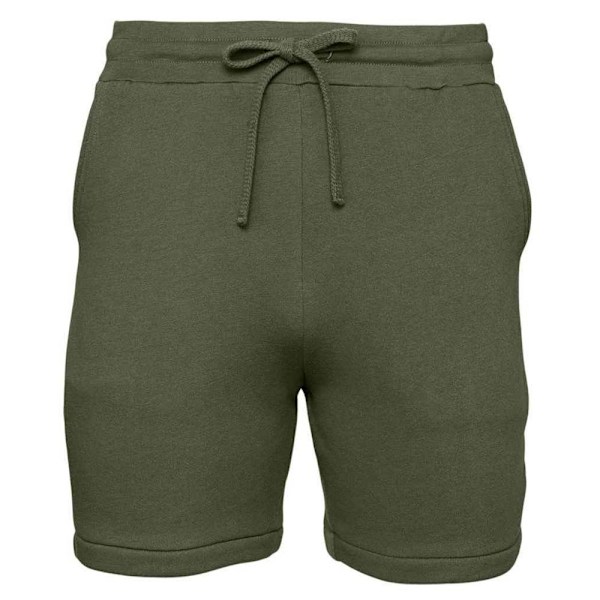 Bella + Canvas Unisex Adult Sponge Fleece Sweat Shorts L R Mili Military Green L R