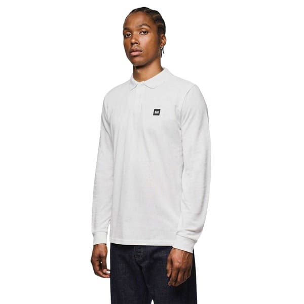 Weekend Offender Herr Dice Långärmad Pikétröja XL Vit White XL