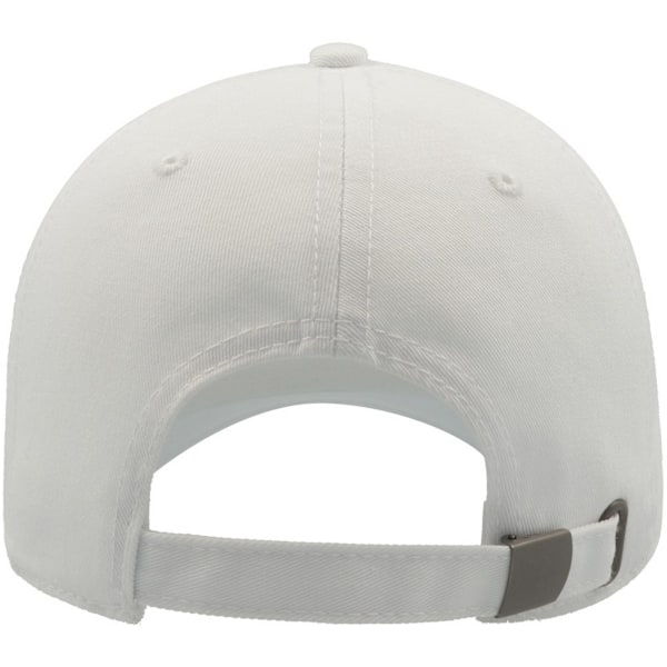 Atlantis 6-panel baseballkeps, vit, one size White One Size