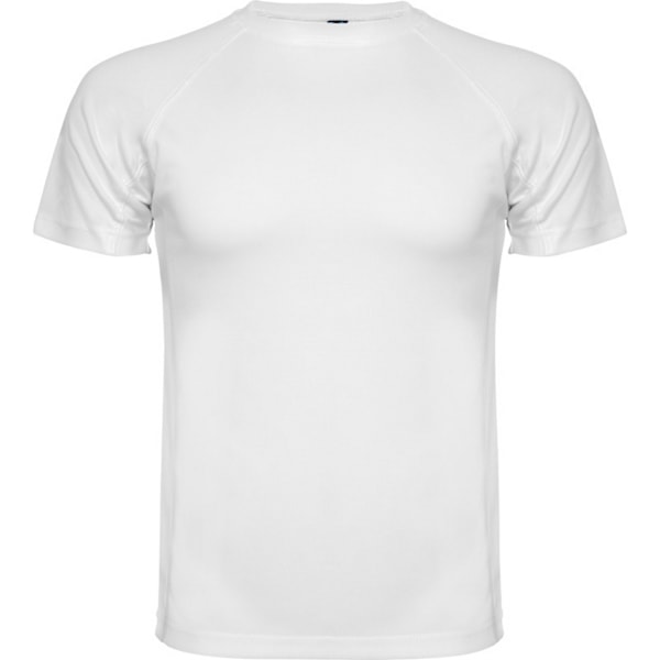 Roly Barn/Barn Montecarlo Sport T-shirt 12 År Vit White 12 Years