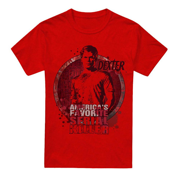 Dexter Unisex Vuxen America´s Favorite T-Shirt L Röd Red L