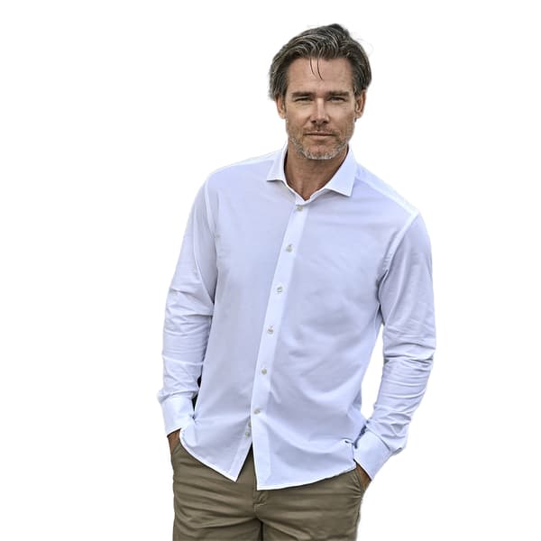 Tee Jays Herr Stretch Formell Skjorta S Vit White S