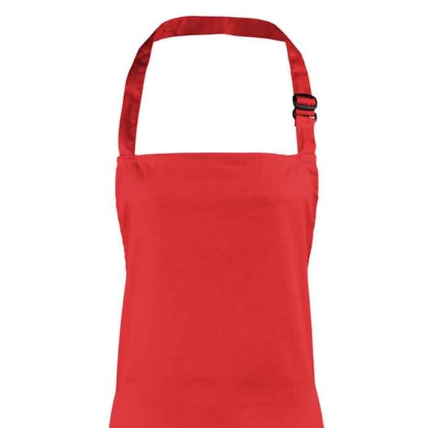 Premier Colours 2-i-1 Förkläde / Arbetskläder One Size Röd Red One Size