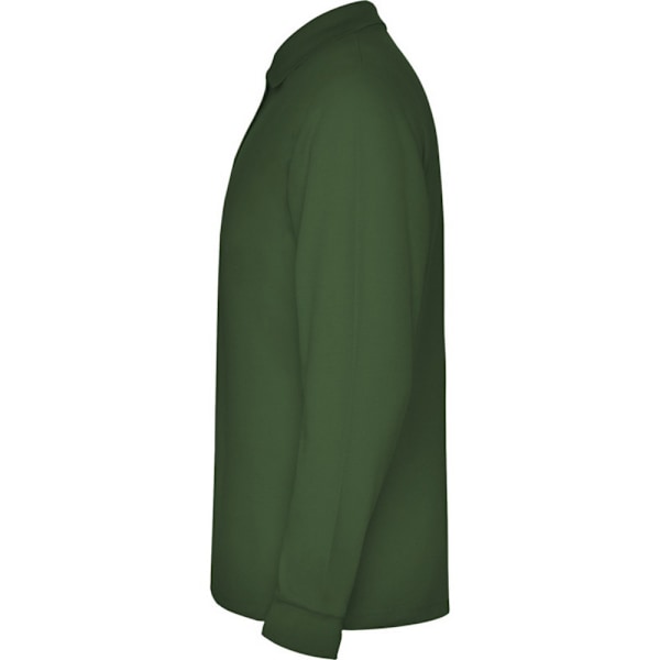 Roly Estrella långärmad pikétröja XL flaskgön Bottle Green XL
