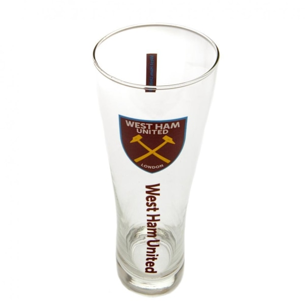 West Ham United FC Officiell Högt Ölglas En Storlek Claret Claret One Size