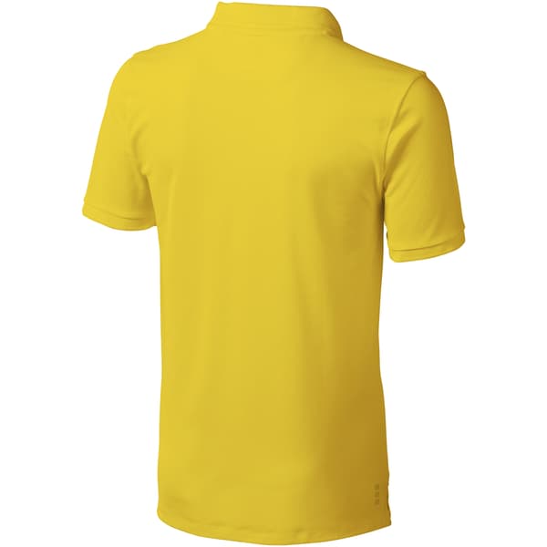Elevate Calgary Pikétröja Kort Ärm Herr L Gul Yellow L