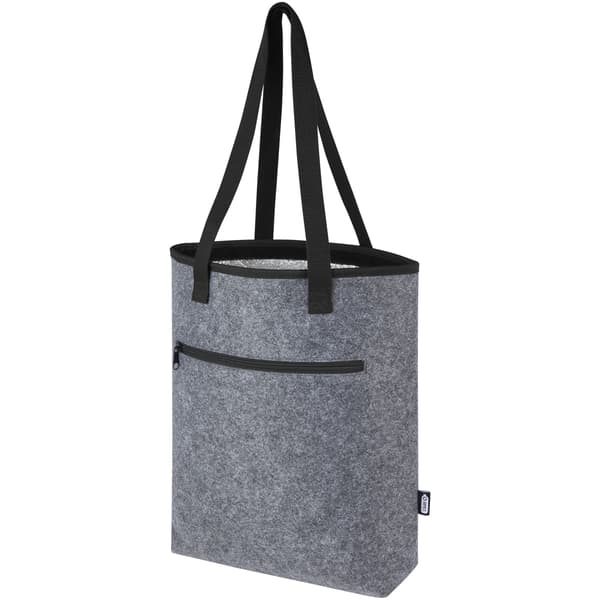 Felta Återvunnen Polyester 12L Kylväska Tote Bag One Size Medium Grå Medium Grey One Size