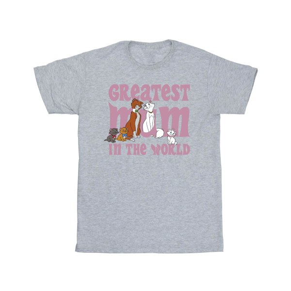 Disney Boys The Aristocats Greatest Mum T-shirt 9-11 år Spor Sports Grey 9-11 Years