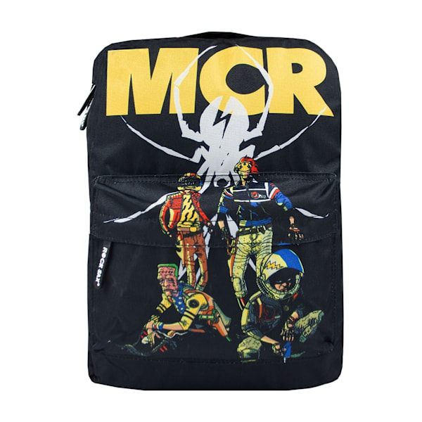 Rock Sax MCR Killjoy My Chemical Romance Ryggsäck One Size Blac Black/Yellow One Size