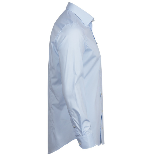 Tee Jays Herr Lyxig Stretch Långärmad Skjorta M Ljusblå Light Blue M