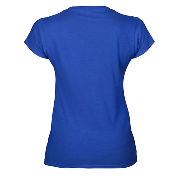 Gildan Dam/Kvinnor Soft Style V-ringad T-shirt XL Royal Blue Royal Blue XL