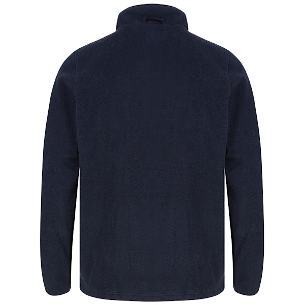 Henbury Unisex Vuxen Återvunnen Polyester Fleecejacka 4XL Marinblå Navy 4XL