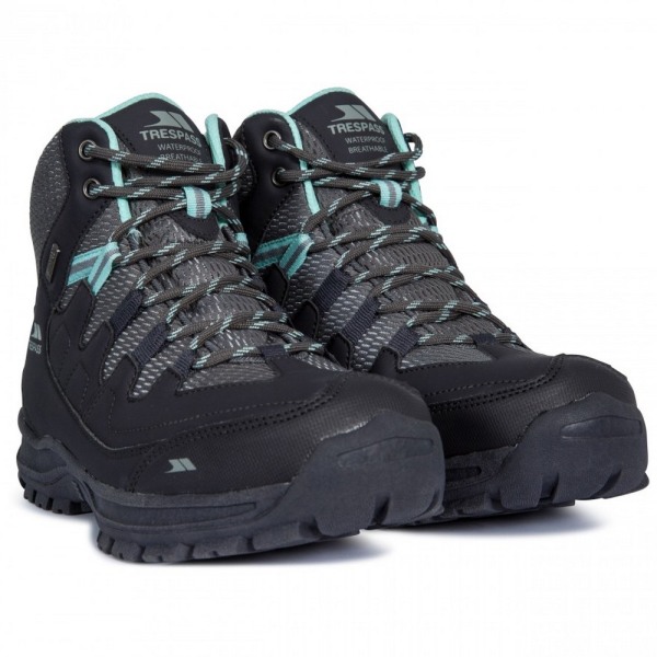 Trespass Dam/Dam Mitzi Waterproof Walking Boots 7 UK Iron Iron 7 UK
