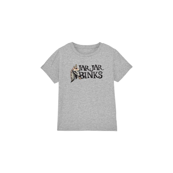Star Wars Barn/Barn Jar Jar Binks T-Shirt 9-10 År Sport Sport Heather 9-10 Years