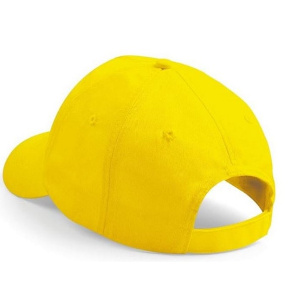 Beechfield Unisex Original 5-Panel Baseballkeps i enfärgad design, One Size Yellow One Size