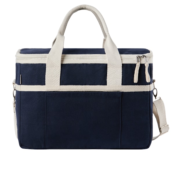 Vinga Volonne Aware 18L Kylväska av Återvunnen Canvas 21cm x 28cm Blue 21cm x 28cm x 39cm