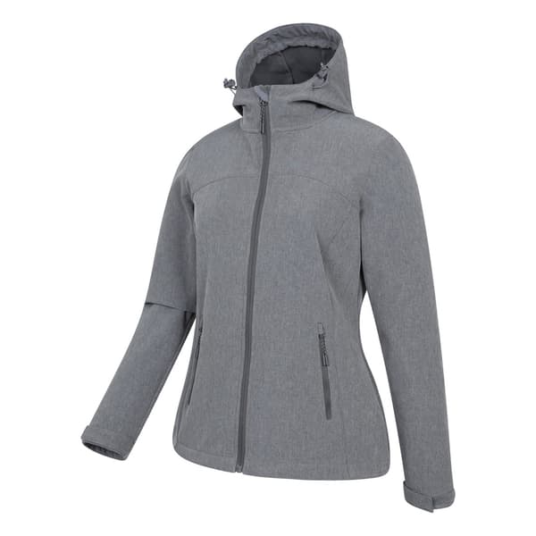 Mountain Warehouse Dam/Dam Exodus Vattenavvisande Soft Shell Dark Grey 14 UK