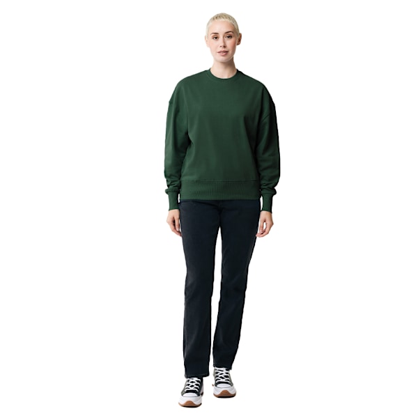 Iqoniq Unisex Vuxen Kruger Återvunnen Bomull Rundhals Avslappnad Passform Forest Green 3XL