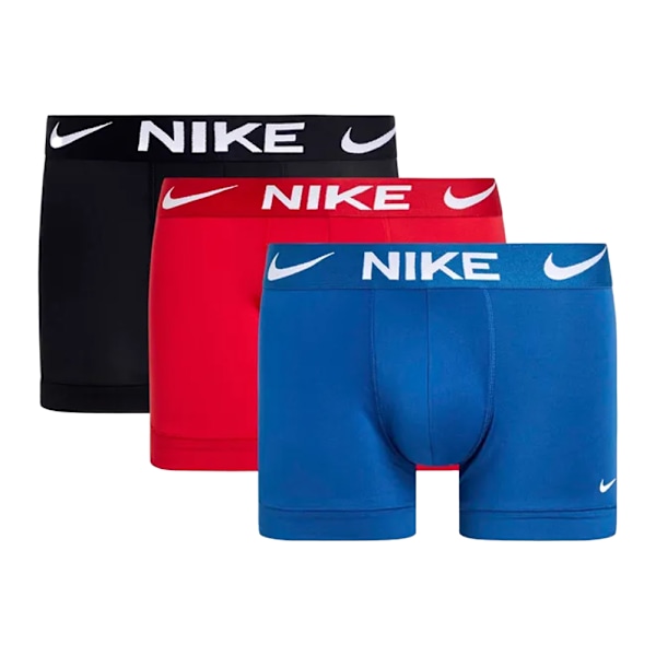 Nike Essential Micro Dri-FIT Boxerkalsonger för män (3-pack) L Bl Blue/Red/Black L