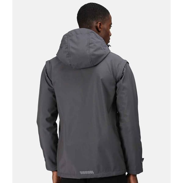 Regatta Herr Erasmus 4 i 1 Softshelljacka M Seal Grey Seal Grey M