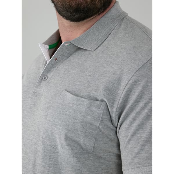 Duke Grant Polotröja M Grå Melange Grey Melange M