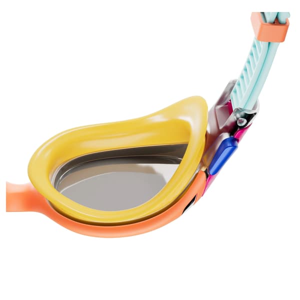 Speedo Barn/Ungdom Biofuse 2.0 2024 Spegel Simglasögon Pink/Blue/Orange One Size