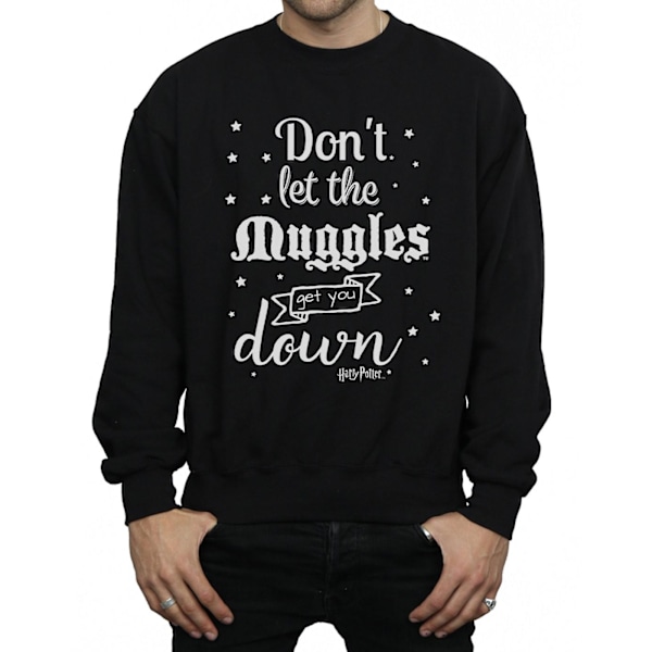 Harry Potter Herr Don´t Let The Muggles Sweatshirt XXL Svart Black XXL