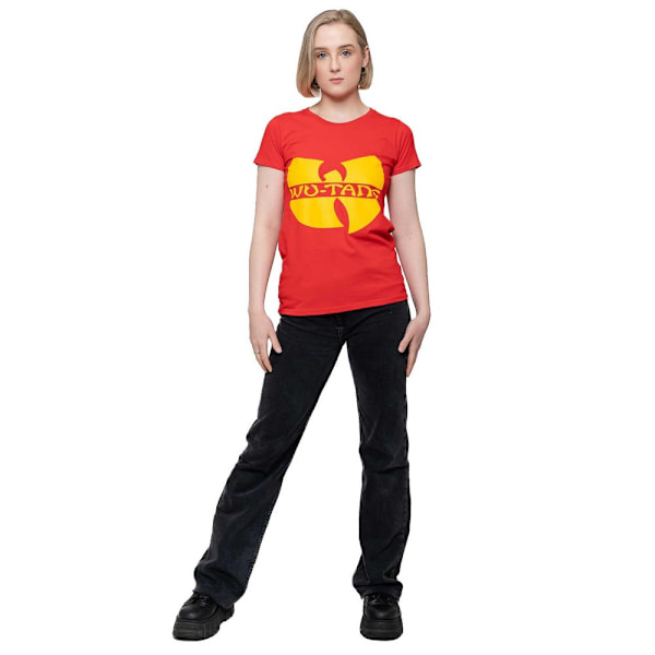 Wu-Tang Clan Dam/Damlogotyp Bomull T-shirt XL Röd Red XL
