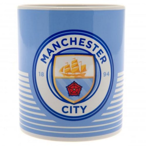 Manchester City FC Mugg En Storlek Blå Blue One Size
