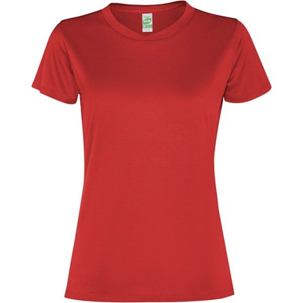 Roly Dam/Kvinnor Slam Kortärmad Sport T-shirt M Röd Red M