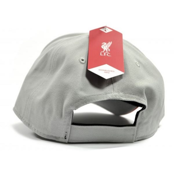 Liverpool FC Unisex Vuxen Tvåfärgad Baseballkeps En Storlek Grå/Röd Grey/Red One Size