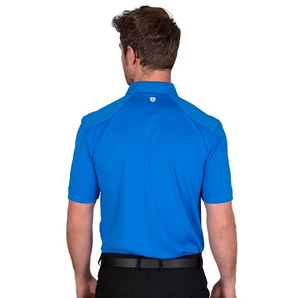 Island Green Herr Toppsömmad Golfpolotröja S Marin Marine S