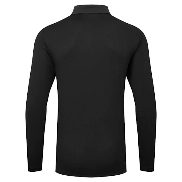 Portwest DX4 Långärmad Pikétröja Herr XL Svart Black XL