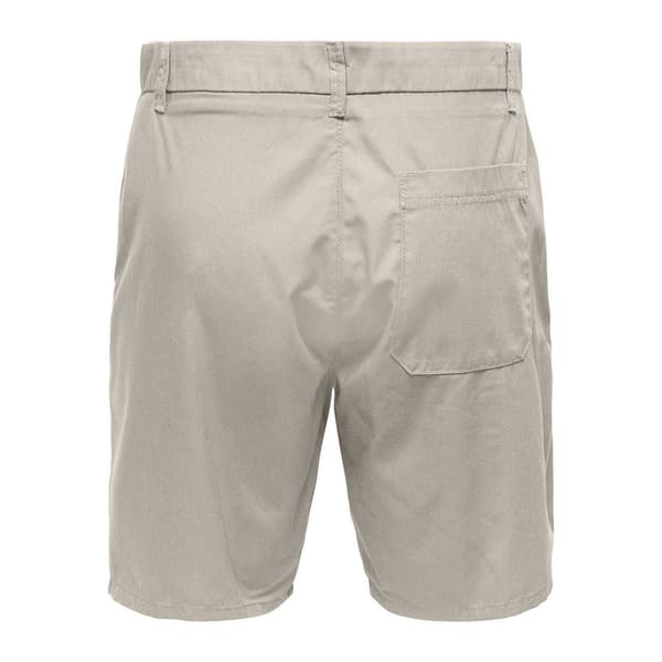 Only and Sons Chinosshorts för män M Silver Silver M